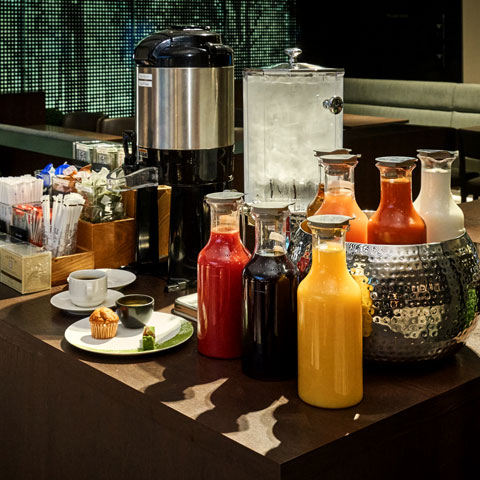 フリードリンクコーナー