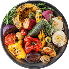 素材のおいしさを引き出す「窯焼き料理」